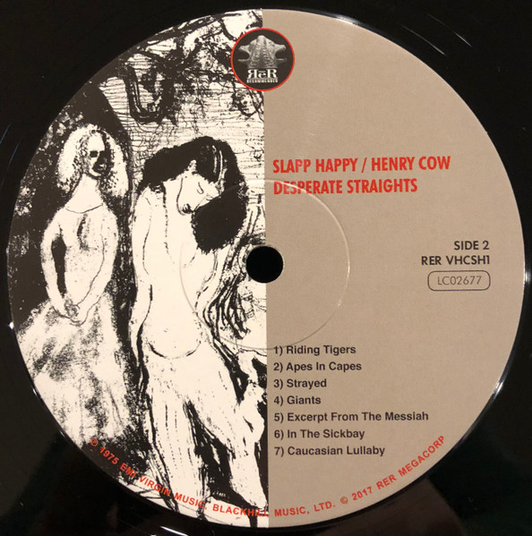 Slapp Happy / Henry Cow - Desperate Straights | ReR Megacorp (RER VHCSH1) - 4 Slapp Happy / Henry Cow - Desperate Straights | ReR Megacorp (RER VHCSH1) - 4
