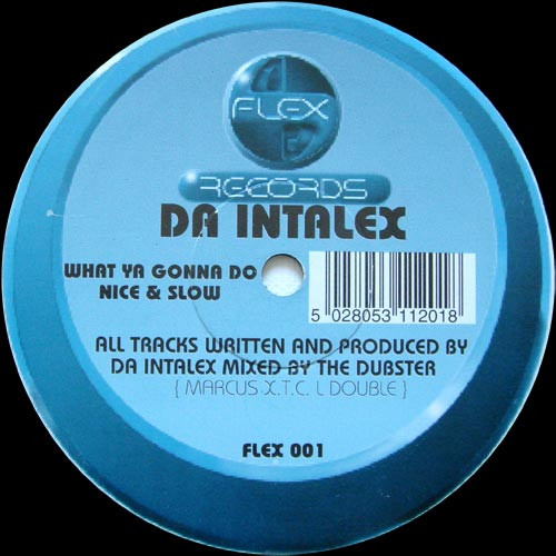Da Intalex - What Ya Gonna Do / Nice & Slow | Flex Records (FLEX 001) - main