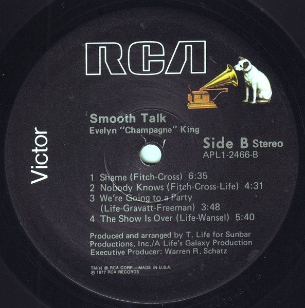 Evelyn King - Smooth Talk | RCA Victor (APL1-2466) - 4 Evelyn King - Smooth Talk | RCA Victor (APL1-2466) - 4