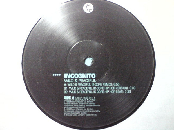 Incognito - Wild & Peaceful (K-Dope Mixes) | Talkin' Loud (TLXX 47) - 3