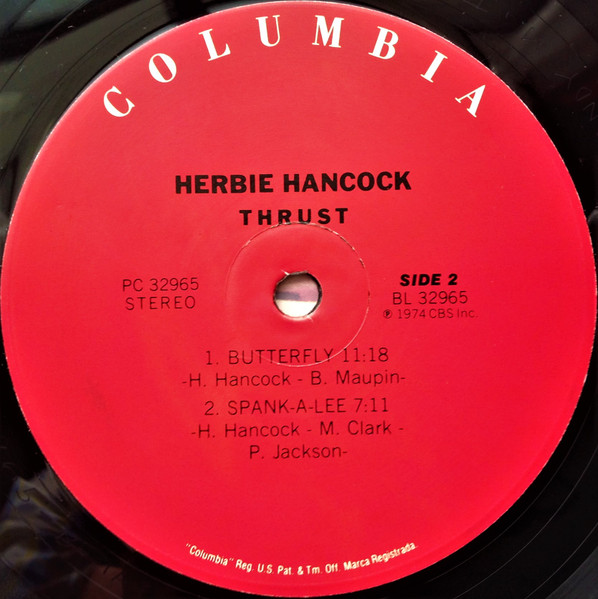 Herbie Hancock - Thrust | Columbia (PC 32965) - 4