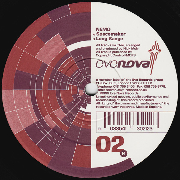 Nemo - Spacemaker / Long Range | Eve Nova (EVE NOVA 002)