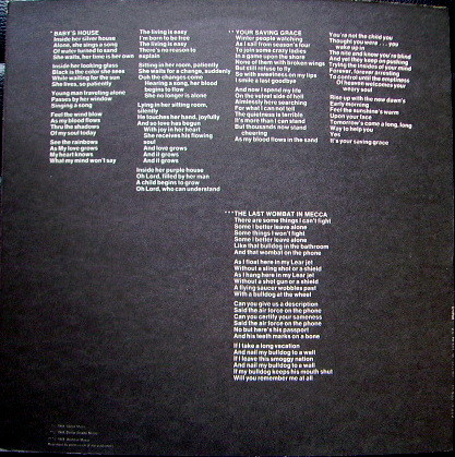 Steve Miller Band - Your Saving Grace | Capitol Records (SKAO-331) - 4 Steve Miller Band - Your Saving Grace | Capitol Records (SKAO-331) - 4
