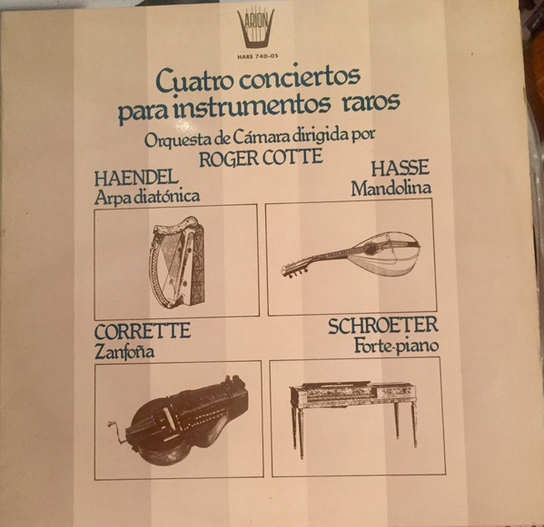 Roger Cotte - Cuatro Conciertos Para Instrumentos Raros | Arion (HARS 740-05) - main