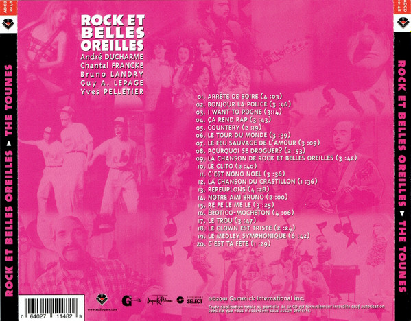 Rock Et Belles Oreilles - The Tounes [CD] | Audiogram (ADCD 10148) - 2