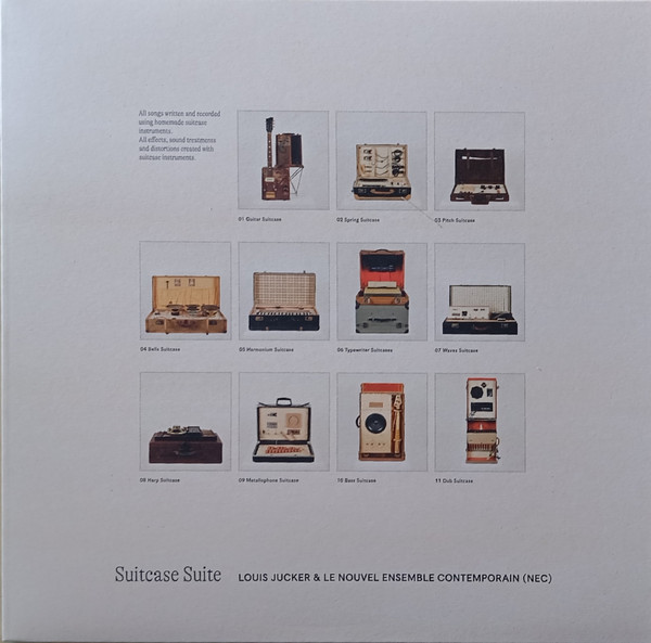 Louis Jucker , Nouvel Ensemble Contemporain - Suitcase Suite | Hummus Records (126) - main