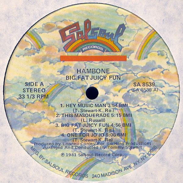 Hambone - Big Fat Juicy Fun | Salsoul Records (SA 8539) - 3