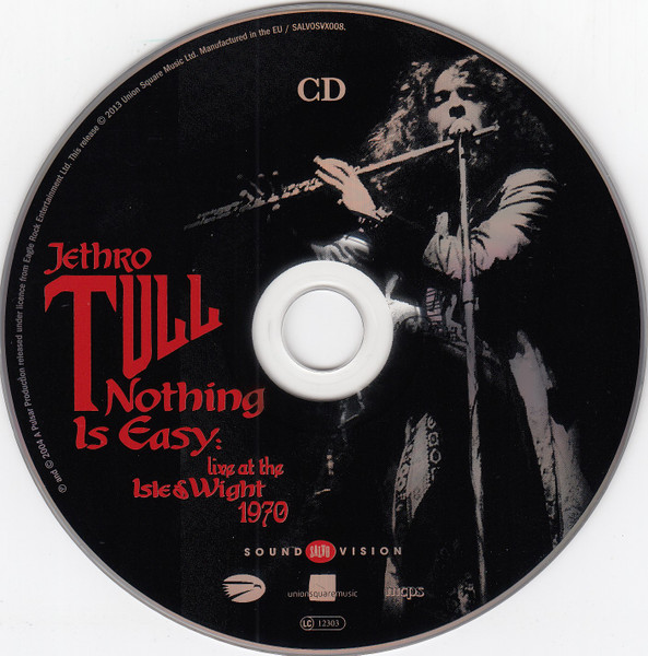 Jethro Tull - Nothing Is Easy: Live At The Isle Of Wight 1970 | Salvo (SALVOSVX008) - 4 Jethro Tull - Nothing Is Easy: Live At The Isle Of Wight 1970 | Salvo (SALVOSVX008) - 4