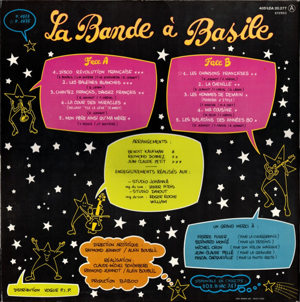 La Bande A Basile - La Chenille | Melba (405-LDA 20.277) - 4 La Bande A Basile - La Chenille | Melba (405-LDA 20.277) - 4