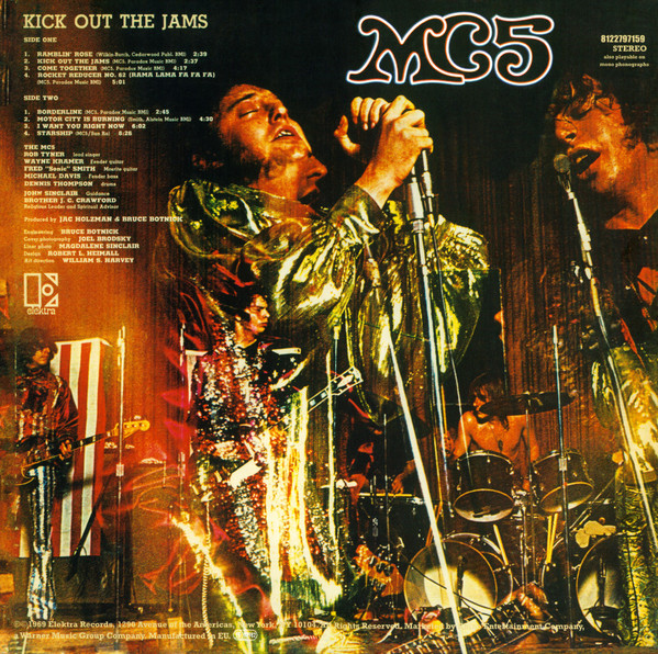 MC5 - Kick Out The Jams | Elektra (8122797159) - main MC5 - Kick Out The Jams | Elektra (8122797159) - main