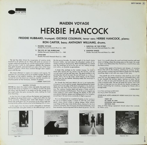 Herbie Hancock - Maiden Voyage | Blue Note (BSTF 84195) - 2 Herbie Hancock - Maiden Voyage | Blue Note (BSTF 84195) - 2