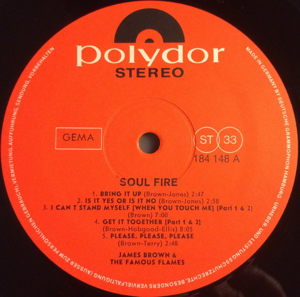 James Brown - Soul Fire The Greatest Hits Of James Brown Vol II | Polydor (184 148) - 3