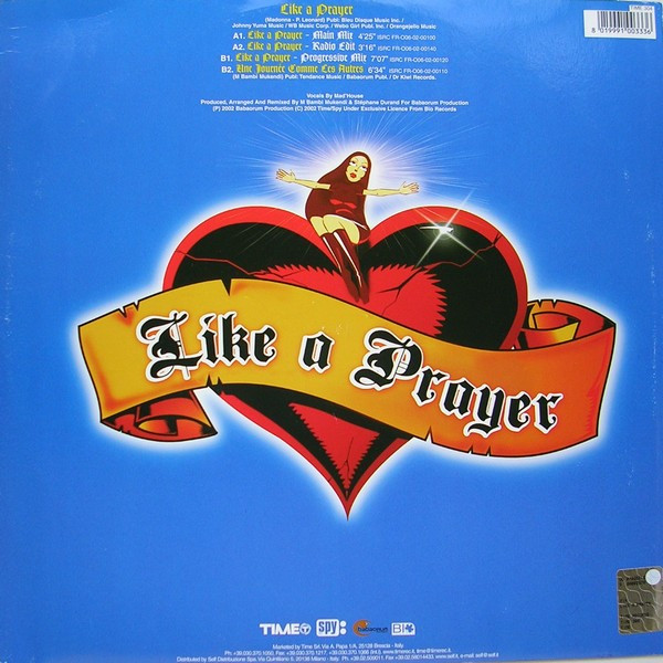 Mad'house - Like A Prayer | TIME (TIME 304) - 2 Mad'house - Like A Prayer | TIME (TIME 304) - 2