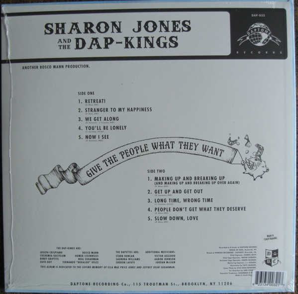 Sharon Jones & The Dap-Kings - Give The People What They Want | Daptone Records (DAP-032) - 2