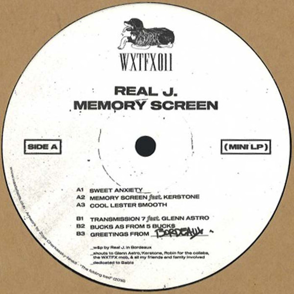 Real J. - Memory Screen | Waxtefacts (WXTFX011) - main Real J. - Memory Screen | Waxtefacts (WXTFX011) - main