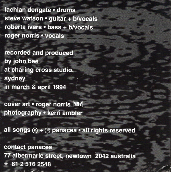 Panacea - Buried CD | Stunt Pram (stunt 001) - 4