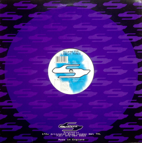 Allarme PSM - Lonely Times | Synthetic Records (SYNTH 009)