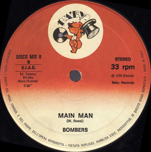Bombers - (Everybody) Get Dancing | Baby Records (DISCO MIX 8) - 4