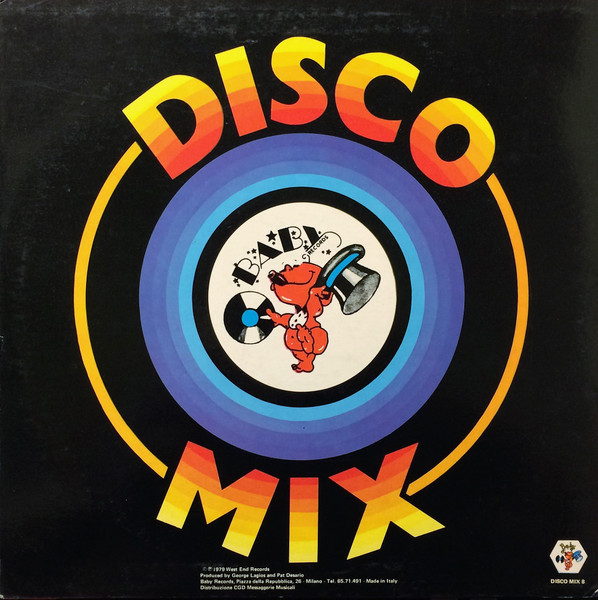 Bombers - (Everybody) Get Dancing | Baby Records (DISCO MIX 8) - 2