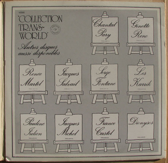 Dionysos - Collection Dionysos | Trans-World International (TWK-6528/29) - 3 Dionysos - Collection Dionysos | Trans-World International (TWK-6528/29) - 3