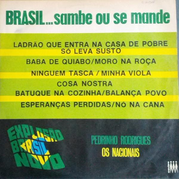 Pedrinho Rodrigues / Os Nacionais - Brasil . . . Sambe Ou Se Mande | Equipe (EQAC 5047) - main