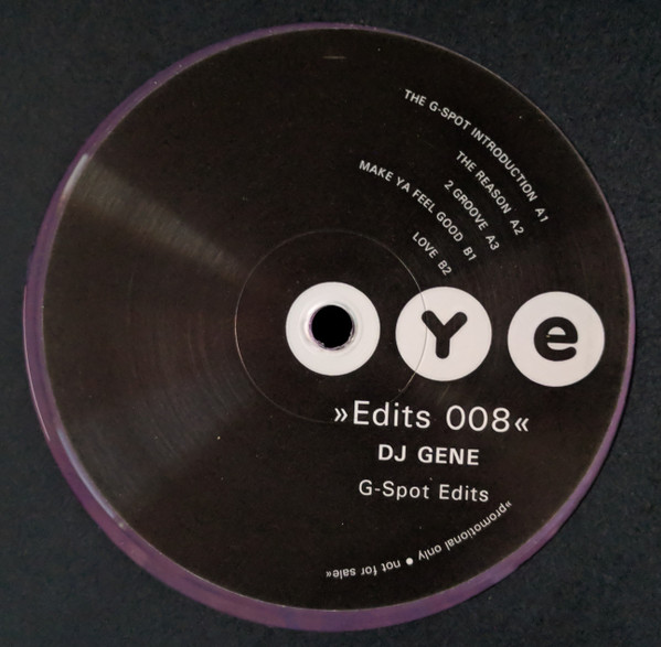 DJ Gene - G-Spot Edits | Oye Edits (OYEEDIT008) - main