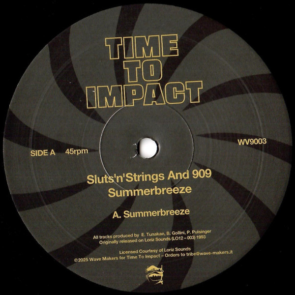 Sluts'n'Strings & 909 - Summerbreeze | Time To Impact (WV9003)
