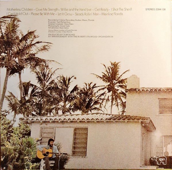 Eric Clapton - 461 Ocean Boulevard | RSO (2394 138) - 2 Eric Clapton - 461 Ocean Boulevard | RSO (2394 138) - 2