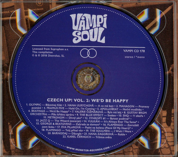 Various - Czech Up! Vol. 2: We'd Be Happy | Vampi Soul (VAMPI CD 178) - 3