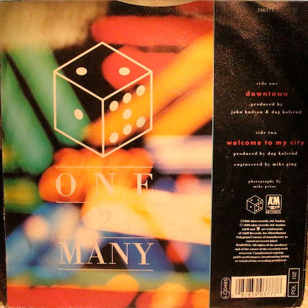 One 2 Many - Downtown | A&M Records (390 377-7) - 2