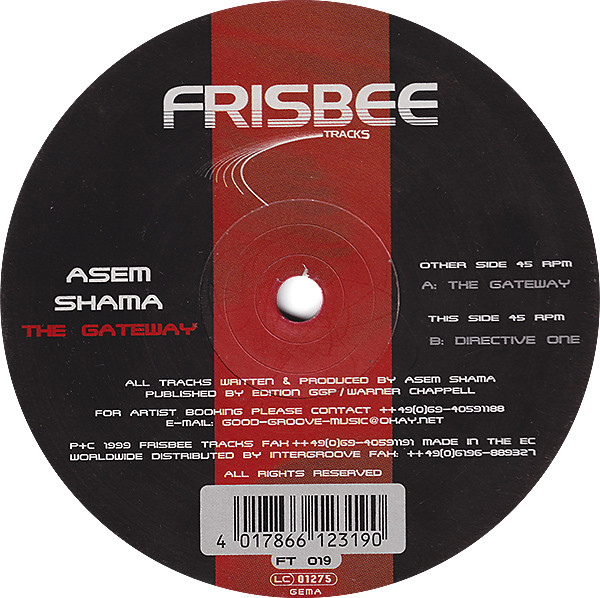 Asem Shama - The Gateway | Frisbee Tracks (FT 019)