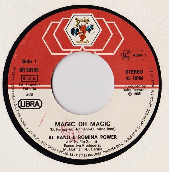 Al Bano & Romina Power - Magic Magic | Baby Records (BR 50339) - 3 Al Bano & Romina Power - Magic Magic | Baby Records (BR 50339) - 3