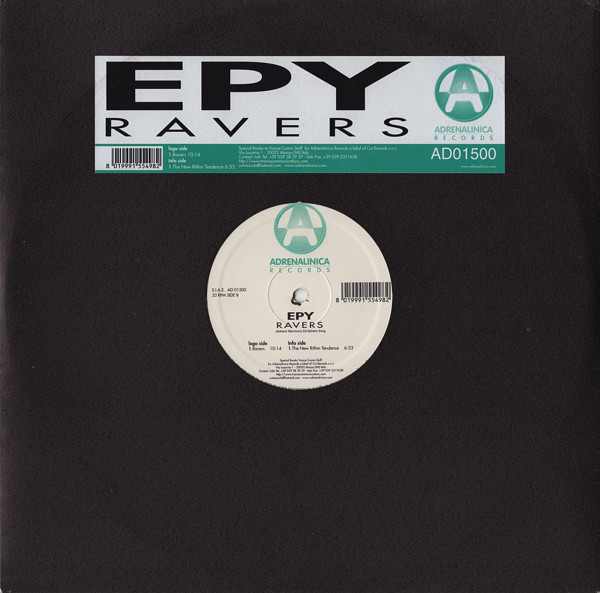 Epy - Ravers | Adrenalinica Records (AD01500) - main