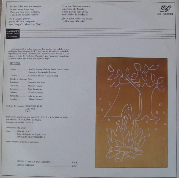 Muxicas - Muxicas | Edigal (EDL 38.003/4) - 2