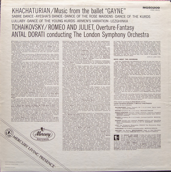 Gayne Ballet Music • Romeo And Juliet
