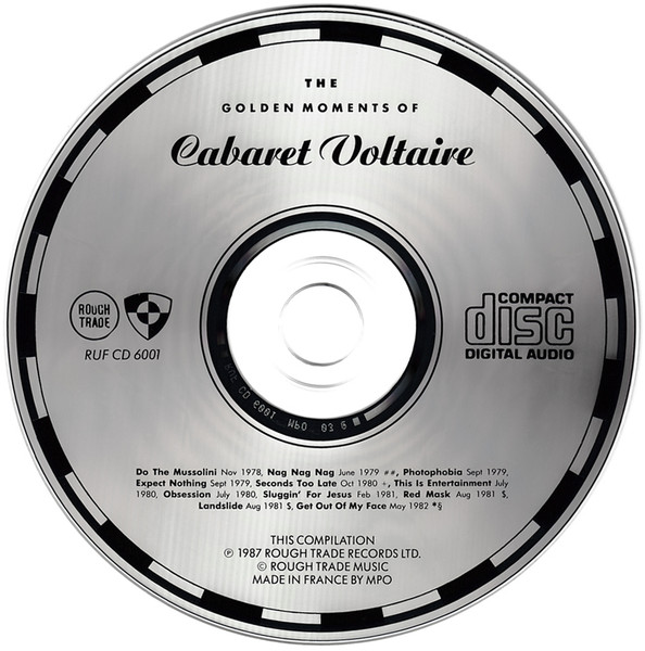 Cabaret Voltaire - The Golden Moments Of Cabaret Voltaire | Rough Trade (RUF CD 6001) - 3