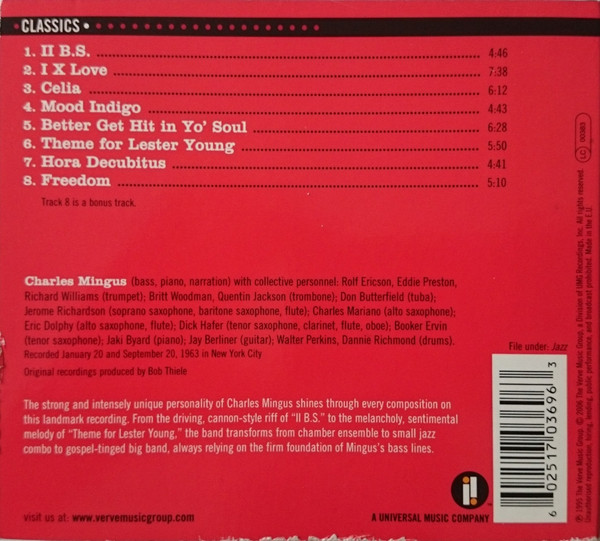 Charles Mingus - Mingus Mingus Mingus Mingus Mingus | Impulse! (0602517036963)