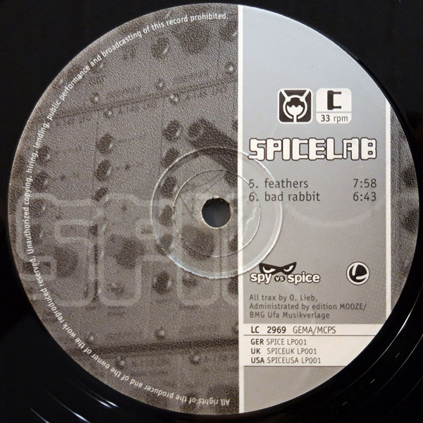 Spicelab - Spy Vs. Spice | Spy vs. Spice (SPICE LP001) - 4 Spicelab - Spy Vs. Spice | Spy vs. Spice (SPICE LP001) - 4