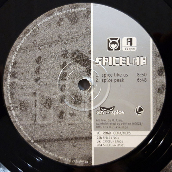 Spicelab - Spy Vs. Spice | Spy vs. Spice (SPICE LP001) - 2 Spicelab - Spy Vs. Spice | Spy vs. Spice (SPICE LP001) - 2