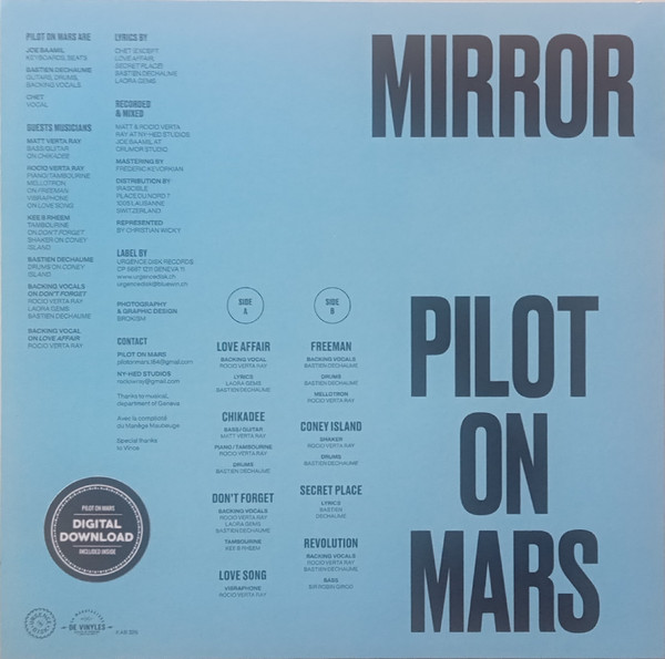 Pilot On Mars - Mirror | Urgence Disk Records (KAB 326) - 2