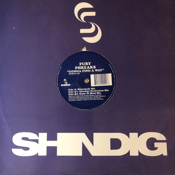 Furry Phreaks - Gonna Find A Way | Shindig (SHINDIG-005) - main Furry Phreaks - Gonna Find A Way | Shindig (SHINDIG-005) - main