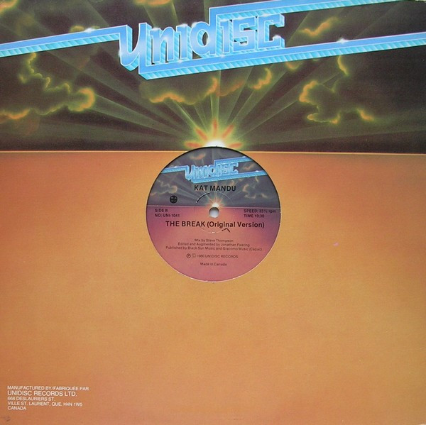Kat Mandu - The Break (Remix) | Unidisc (UNI-1041) - 4