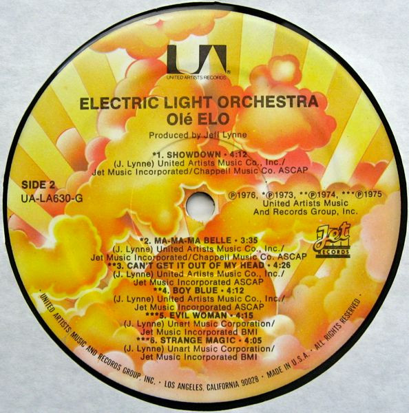 Electric Light Orchestra - Olé ELO | United Artists Records (UA-LA630-G) - 4 Electric Light Orchestra - Olé ELO | United Artists Records (UA-LA630-G) - 4