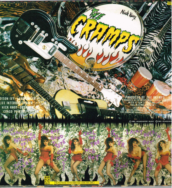 The Cramps - Smell Of Female | Big Beat Records (NED 6) - 2