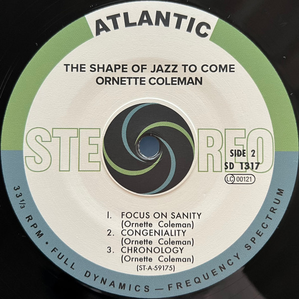 Ornette Coleman - The Shape Of Jazz To Come | Atlantic (SD 1317) - 3