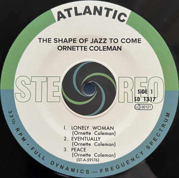 Ornette Coleman - The Shape Of Jazz To Come | Atlantic (SD 1317) - 2