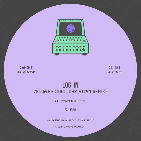 Log _In - Zelda EP (Incl. Christian Remix) | Gamine (GMN08) - main