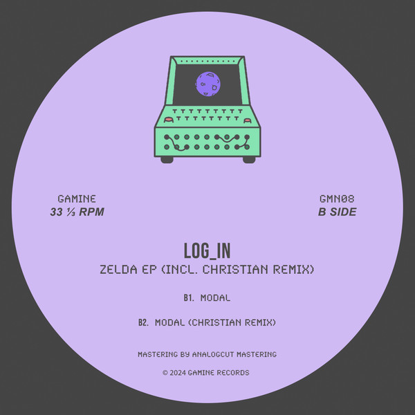 Log _In - Zelda EP (Incl. Christian Remix) | Gamine (GMN08) - 2
