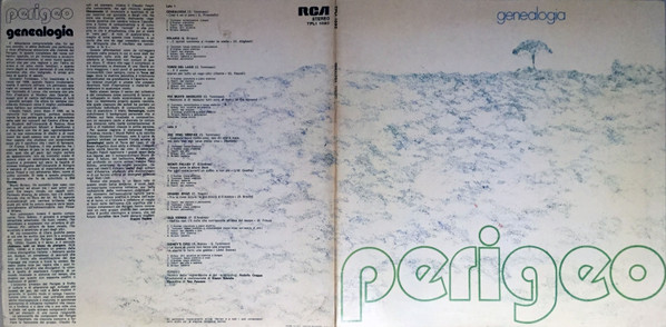Perigeo - Genealogia | RCA Italiana (TPL1 1080) - 4 Perigeo - Genealogia | RCA Italiana (TPL1 1080) - 4