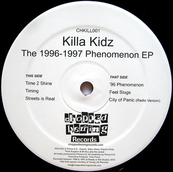 Killa Kidz - The 1996-1997 Phenomenon EP | Chopped Herring Records (CHKILL001)
